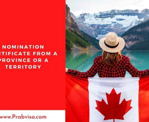 Nomination Certificate from a Province or a Territory - Prabvisa.com